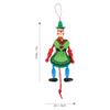 ABOOFAN Wooden Clown Marionette Puppet Toys: String Marionette Toys Pull String Puppet Doll for (Random Style) view 3