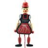 ABOOFAN Wooden Clown Marionette Puppet Toys: String Marionette Toys Pull String Puppet Doll for (Random Style) view 4