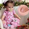 JIZHI Lifelike Reborn Baby Dolls - 20Inch-Real Baby Feeling Realistic-Newborn Baby Doll Adorable Smiling Real Life Baby Dolls with Gift Box for Kids Age 3 view 1