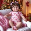 JIZHI Lifelike Reborn Baby Dolls - 20Inch-Real Baby Feeling Realistic-Newborn Baby Doll Adorable Smiling Real Life Baby Dolls with Gift Box for Kids Age 3 view 2
