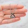 Aquarius Stole My Heart Aquarius Gift Aquarius Necklace - Wishbone Dancing Necklace view 2