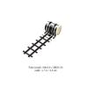 Toyvian Road Car Tape Toy Straight Curve Track Sticker Rolls Traffic Signs DIY Floors and Walls Train Track Model Decals Children Education Toy view 3