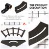 Toyvian Road Car Tape Toy Straight Curve Track Sticker Rolls Traffic Signs DIY Floors and Walls Train Track Model Decals Children Education Toy view 4