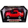 2008 Shelby GT500 Super Snake Red with Black Stripes Shelby Collectibles Legend Series 1/18 Diecast Model Car by Shelby Collectibles view 1