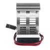 Vgoohobby RC Motor Heatsink 540 545 550 Brushless Brushed Electric Engine Heat Sink with 5-6V Cooling Fan Compatible with Traxxas HSP HPI Wltoys Himoto Axial Tamiya 1/10 RC Crawler Truck Car (Silver) view 2