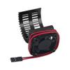 Vgoohobby RC Motor Heatsink 540 545 550 Brushless Brushed Electric Engine Heat Sink with 5-6V Cooling Fan Compatible with Traxxas HSP HPI Wltoys Himoto Axial Tamiya 1/10 RC Crawler Truck Car (Black) view 2