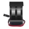 Vgoohobby RC Motor Heatsink 540 545 550 Brushless Brushed Electric Engine Heat Sink with 5-6V Cooling Fan Compatible with Traxxas HSP HPI Wltoys Himoto Axial Tamiya 1/10 RC Crawler Truck Car (Black) view 4