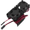Vgoohobby RC Motor Heatsink with Dual 5V Cooling Fan for 550 540 Size Electric Motor Heatsink Compatible with Traxxas Tamiya Redcat HPI Wltoys HSP Losi RC 1/10 Car Truck Crawler (Black) view 2
