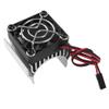 Vgoohobby Aluminum Alloy RC Motor Heatsink with 5V Cooling Fan for 550 540 Size Electric Motor Heatsink Compatible with Traxxas Tamiya Redcat HPI Wltoys HSP Losi RC 1/10 Car Truck Crawler (Silver) view 1