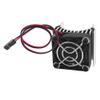 Vgoohobby Aluminum Alloy RC Motor Heatsink with 5V Cooling Fan for 550 540 Size Electric Motor Heatsink Compatible with Traxxas Tamiya Redcat HPI Wltoys HSP Losi RC 1/10 Car Truck Crawler (Silver) view 2