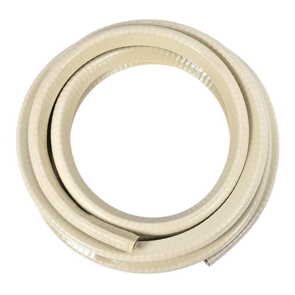 10Ft/3Meter Edge Trim U Seal Extrusion Beige U Channel Edge Protector PVC Plastic w Iron Sheet Fits 1-4.5mm Edge DUO ER