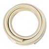 10Ft/3Meter Edge Trim U Seal Extrusion Beige U Channel Edge Protector PVC Plastic w Iron Sheet Fits 1-4.5mm Edge DUO ER view 1