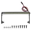 Vgoohobby 5.9" RC 36Led LED Light Bar Roof LED Lamp Body Shell Roof Light Compatible with Traxxas TRX-4 SCX10 90046 D90 SCX10 II CC01 Redcat Gen7 1/10 RC Crawler Car Truck (Wrangler Bracket) view 1