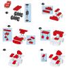 12 Pack 3" Large Filled Easter Eggs with Stem Toy Cars Kids Easter Basket Essential Plastic Surprise Egg Building Blocks 6 in 1 Transform Construction Vehicle Basket Stuffers Boy Egg Hunt Party Favor view 4