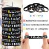 Charniol 36 Pieces Basketball Bracelets Basketball Silicone Wristbands Party Favors for Boys Teenagers Sports Party Motivational Birthday Decorations, 3 Styles view 3