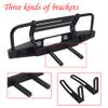 Vgoohobby Aluminum Front Bumper with LED Headlights Tow Hook Compatible with Traxxas TRX-4 TRX4 Axial SCX10 SCX10II 90046 90047 1/10 RC Crawler Car view 4