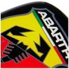 Abarth 3D Sticker Logo Bouclier Officiel pour Fiat Bravo, Avant et Arrire, 75 x 69 mm, 71 x 65 mm view 2