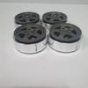 H-TECH RC Parts 1/10 Crawler Car 12mm hex 1.9inch Plus Offset Aluminum CNC Metal Beadlock Scale Wheel 4PCS Custom Plating Made view 2
