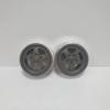 H-TECH RC Parts 1/10 Crawler Car 12mm hex 1.9inch Plus Offset Aluminum CNC Metal Beadlock Scale Wheel 4PCS Custom Plating Made view 3