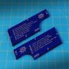 LITKO 3-inch Fight Gauge | Combat Movement | Compatible with Warhammer Age of Sigmar 3rd Edition (Translucent Blue) view 3