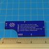 LITKO 3-inch Fight Gauge | Combat Movement | Compatible with Warhammer Age of Sigmar 3rd Edition (Translucent Blue) view 4