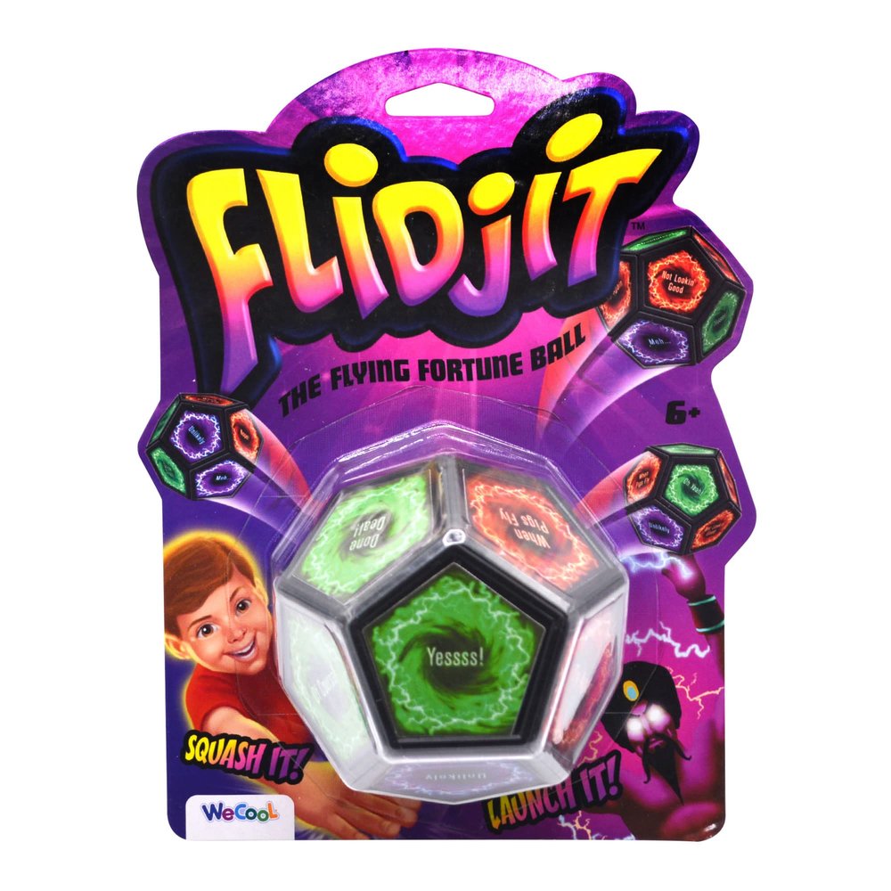 FLIDJIT Fortune Teller Ball | Ask a Yes or No Question Fidget Game | Ages 6+