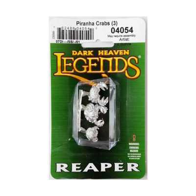 Dark Heaven Legends Piranha Crabs Miniature 25mm Heroic Scale Figure Reaper Miniatures