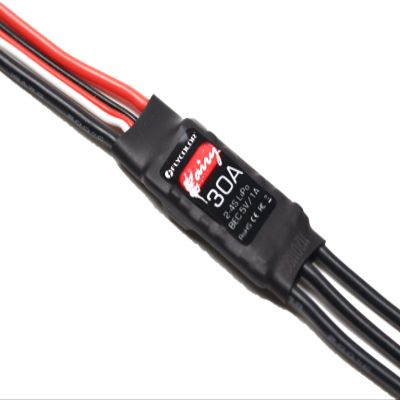 FLYCOLOR 30A Brushless ESC 2-4S with 5V 1A BEC for RC F450 Airplane Durable Quadcopter Helicopter