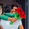 10 Pcs Plush Rose Flower Stuffed Flower Bendable Stems Plush Bouquet Toy Soft Rose Flower 12.6 Inch for Christmas Classroom 2025 Mother's Day Valentines Day Girl Girlfriend Wife(10 Pcs Red Series) view 4