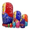 QQWW Nesting Dolls Russian Nesting Dolls 10 Piece Cute Hand Painted Russian Matryoshka Great Toy Gift for Girls Boys' Birthday Or Home Decor Best Wishes Gift view 3