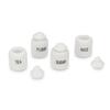 Dollhouse Seasoning Jar Miniature Sugar Shaker Candy Food Model Jars Set Dollhouse Ornament Mini Scene Accessories Restaurant Candy Simulation 1:12 Scale Kitchen Food Accessories (Porcelain) view 1