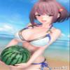 "Ichiya-chan" Illustrated by Boni ~ 1/7 Scale Painted Complete Figure view 2