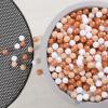 GOGOSO Ball Pit Balls for Toddler, Baby Plastic Playballs Kids Soft Pastel Pelotas Non-Toxic BPA-Free,Beige+Gold+White,100 Balls view 1