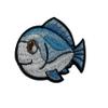 Kids Collection Sealife #10 Tuna Fish Embroidery Morale Patch view 1