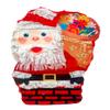 Santa Claus in Chimney Christmas Pinata For Christmas Party Decoration and Party Celebrations view 1