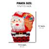 Santa Claus in Chimney Christmas Pinata For Christmas Party Decoration and Party Celebrations view 3
