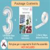 3FT Mosaic Balloon Frame Number 3 Light Up Numbers Pre-Cut Kit Thick Foam Board for Birthday Decoration view 3