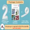 3FT Mosaic Balloon Frame Number 2 Light Up Numbers Pre-Cut Kit Thick Foam Board for Birthday Decoration view 3