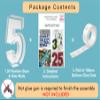 3FT Mosaic Balloon Frame Number 5 Light Up Numbers Pre-Cut Kit Thick Foam Board for Birthday Decoration view 3