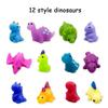 Pinkiwine 24 Pack Plastic Prefilled Easter Eggs with Dinosaur Mochi Squishy Toys Inside for Kids Boys Girls Toddlers Easter Basket Stuffers Gifts Fillers view 2