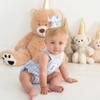 WAOUH Teddy Bear Crown - Costume Headwear, Bear Themed First Birthday Party Decorations, White, Boys aged 1 year view 3
