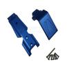 Aluminium Alloy Front Chassis Skid Plate fits Traxxas 1/10 New EREVO 2.0 E REVO - Blue view 1