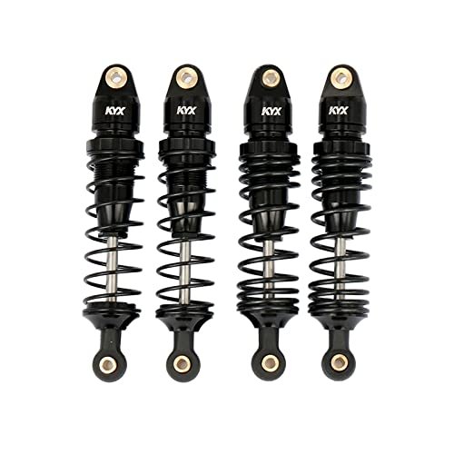 KYX Racing CNC Machined Aluminum Front Rear Suspension Ultra Shocks Upgrades Parts Accessories for RC Crawler Car Traxxas 1/10 Drag Slash 1967 C10