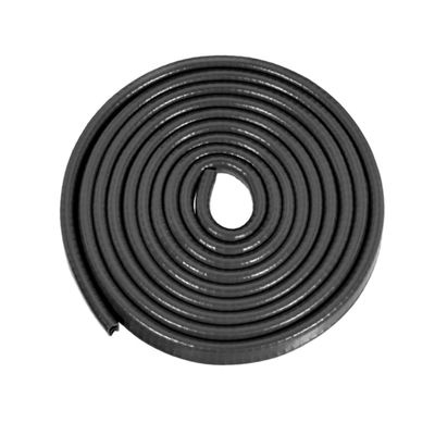 10Ft/3Meters Edge Trim U Seal Extrusion Black U Channel Edge Protector PVC Plastic w Iron Sheet Fits 1.5-3.5mm Edge DUO ER
