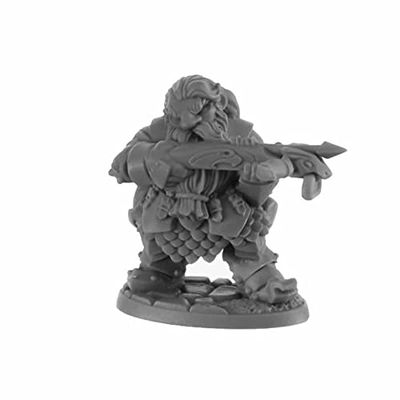 Berg Ironthorn Dwarf Crossbowman Miniature Figure 25mm Heroic Scale Reaper Bones USA Reaper