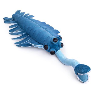 ZHONGXIN MADE Realistic 25" Opabinia Regalis Plush Toy - Cambrian Sea Creature for Kids