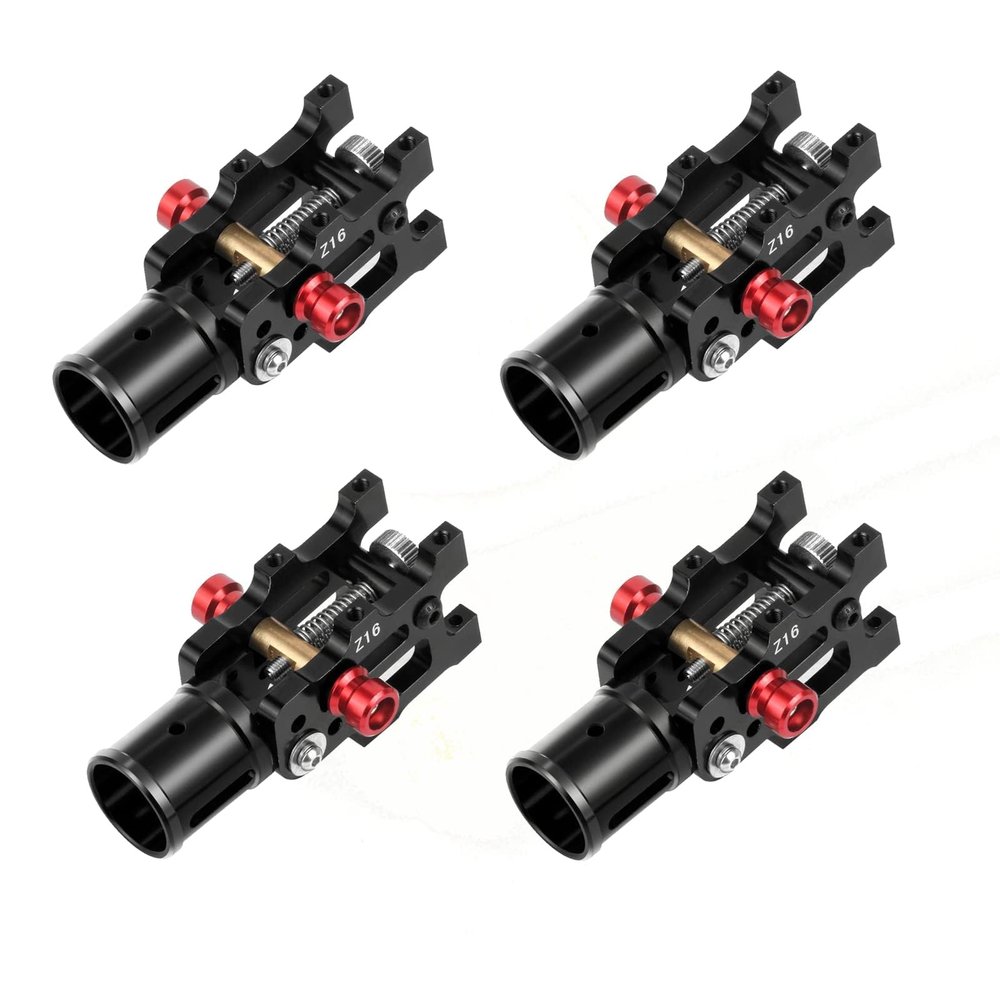 JMT Z16/Z22/Z30 CNC Aluminum Folding Arm Tube Joint DIY for Dia 16mm/30mm Automatic Auto RC Quadcopter Hexacopter Multi-Rotor (4PCS Z16)
