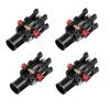 JMT Z16/Z22/Z30 CNC Aluminum Folding Arm Tube Joint DIY for Dia 16mm/30mm Automatic Auto RC Quadcopter Hexacopter Multi-Rotor (4PCS Z16) view 1