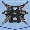 JMT Z16/Z22/Z30 CNC Aluminum Folding Arm Tube Joint DIY for Dia 16mm/30mm Automatic Auto RC Quadcopter Hexacopter Multi-Rotor (4PCS Z16) view 3