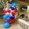10 Pack 18 Inch Baseball Foil Balloons Helium Metallic Mylar Balloons for Birthday Party Sports Theme World Cup Party Decorations view 3